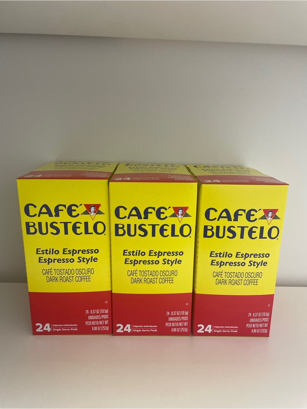 ☕️ Cafe Bustelo Estilo Espresso Dark Roast Coffee K-Cup Pods ☕️